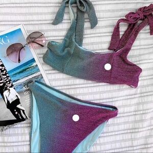 Beach Riot Gemstone Ombré Bikini Top